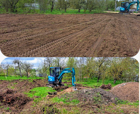 Sklypo lyginimas, formavimas - Žemės kasimo darbai. Mini ekskavatoriaus paslaugos. - 4