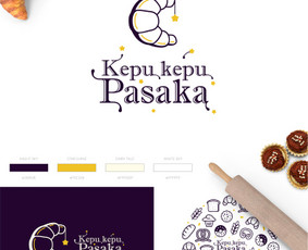 Kepu kepu Pasaką - kepyklėlės logotipas  |   Logotipų kūrimas - www.glogo.eu - logo creation.