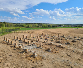 Pamatų įrengimas, atraminės sienelės, mūro darbai. / Remigijus Voevuckis; Edgaras Masilionis / Darbų pavyzdys ID 3362754