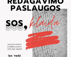 Profesionalūs vertimai ir kitos lingvistinės paslaugos / Vertimų biuras „Lex verbi“ / Darbų pavyzdys ID 3365204