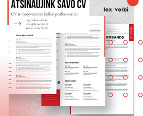 Profesionalūs vertimai ir kitos lingvistinės paslaugos / Vertimų biuras „Lex verbi“ / Darbų pavyzdys ID 3365210