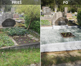Kapaviečių įrengimas, kapaviečių restauracija / Linas Zareckas / Darbų pavyzdys ID 3365698
