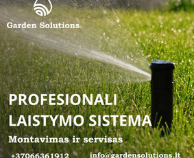 Aplinka, sodas - Kiemo įrengimo darbai Vilniuje ir aplink - 1