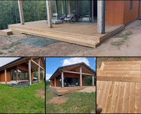 Karkasiniai namai, stoginės, terasos, pavesines, apdaila / Stonama / Darbų pavyzdys ID 3369638