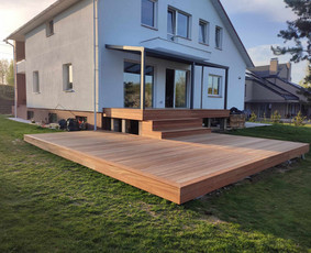 Karkasiniai namai, stoginės, terasos, pavesines, apdaila / Stonama / Darbų pavyzdys ID 3369646