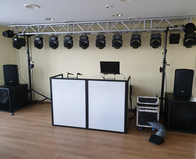 Dj garso aparatūros, kolonėlių ir šviesos efektų nuoma / Vytaras Zeicas / Darbų pavyzdys ID 649051
