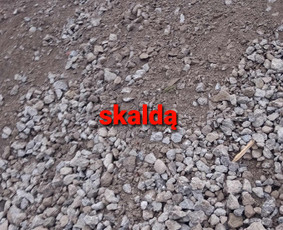 Vežame Vilniaus r. grunto pakėlimą, skaldą, žvyrą, ir kitą! - Skalda - 2 Skalda - Vežame Vilniaus r. grunto pakėlimą, skaldą, žvyrą, ir kitą! - 2