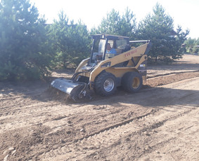 Žemės kasimas, lyginimas - Mini technikos nuoma - 3