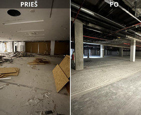 Šiukšlių išvežimas, griovimo darbai, nuo 10e/m3 / UAB Tvarista / Darbų pavyzdys ID 3374362