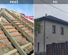 Stogų renovacija. Naujų stogų įrengimas - Stogų remontas - 2 Stogų remontas - Stogų renovacija. Naujų stogų įrengimas - 2
