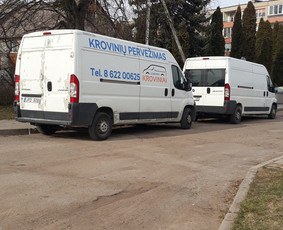 Krovinių pervežimas - Krovinių pervežimas iki 1,5t - 2