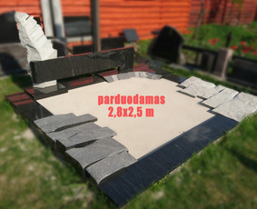 Paminklai, Granitinės plokštės,kapų tvarkymas. / Arnas B. / Darbų pavyzdys ID 650817