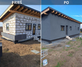 Fasadų apdaila, dekoratyvinio tinko purškimas, dažymas - Fasadų apdaila, dažymas - 1 Fasadų apdaila, dažymas - Fasadų apdaila, dekoratyvinio tinko purškimas, dažymas - 1