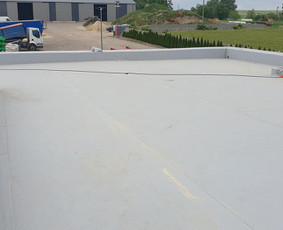 Plokščių Stogų Dengimas Pvc, Epdm ir bitumine Danga / Tvirti stogai / Darbų pavyzdys ID 3376810