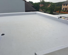 Plokščių Stogų Dengimas Pvc, Epdm ir bitumine Danga / Tvirti stogai / Darbų pavyzdys ID 3376812