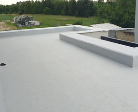 Plokščių Stogų Dengimas Pvc, Epdm ir bitumine Danga / Tvirti stogai / Darbų pavyzdys ID 3376816