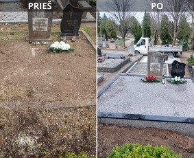 Kapaviečių įrengimas ir restauravimas. Visi darbai kapinėse - Kapavietės renovacija, restauravimas - 2 Kapavietės renovacija, restauravimas - Kapaviečių įrengimas ir restauravimas. Visi darbai kapinėse - 2