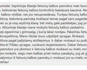 Mokymai, kursai, kalbos - Individualios ir grupinės lietuvių kalbos pamokos - 1