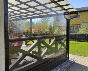 Skaidrūs tentai terasoms ir pavėsinėms. / Tentų Arsenalas / Darbų pavyzdys ID 3379682