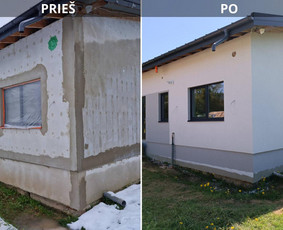 Vidaus ir išorės apdailos darbai / Ramūnas Ališauskas / Darbų pavyzdys ID 3380380