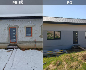 Vidaus ir išorės apdailos darbai / Ramūnas Ališauskas / Darbų pavyzdys ID 3380390