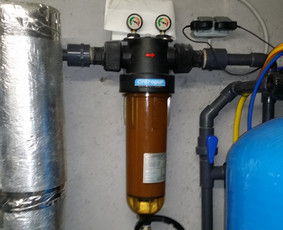 Didelio našumo mechaninis filtras montuojamas daugiabučiuose ir pramoniniuose objektuose. Didelis našumas ir mažos ekploatacinės išlaidos