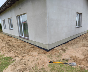 Fasado darbai, stogų šiltinimas, grindų paruošimas, gipso d. - Pamatų šiltinimas - 3 Pamatų šiltinimas - Fasado darbai, stogų šiltinimas, grindų paruošimas, gipso d. - 3