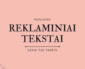 Tekstų kūrimas ir redagavimas - Internetas, IT - 3 Internetas, IT - Tekstų kūrimas ir redagavimas - 3