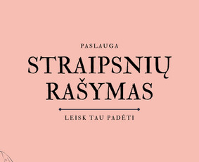 Tekstų kūrimas ir redagavimas - Straipsnių rašymas - 1 Straipsnių rašymas - Tekstų kūrimas ir redagavimas - 1