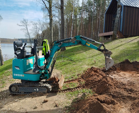 Aplinkos tvarkymas, apželdinimas - Statybos, Gerbūvis, Ekskovatoriaus paslaugos - 1