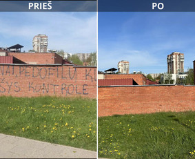 Spec. valymas: grafičių, fasado, sniego ir kt. / Profesionalus paviršių valymas. / Darbų pavyzdys ID 3381622