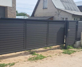 Skardinimo darbai ir skardinių tvorų gamyba / MB D9 LT / Darbų pavyzdys ID 3383078