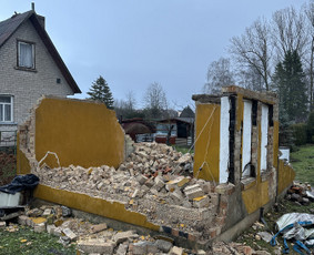 Griovimo darbai, atliekų išvežimas utilizuoti / Griovimai -išvežimai / Darbų pavyzdys ID 3383748