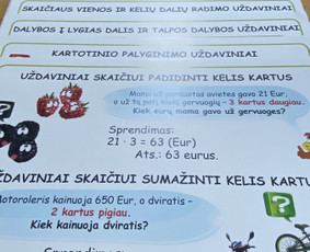 Pradinio ir priešmokyklinio ugdymo pedagogė / Loreta Ponelienė / Darbų pavyzdys ID 3383808