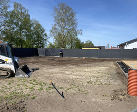 Bobcat nuoma - Vejos įrengimas, sklypo formavimas,trinkelių klojimas - 1