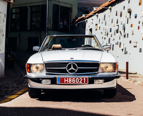 Retro kabrioleto nuoma Mercedes-benz Sl šventėms ir ne tik / Ernestas / Darbų pavyzdys ID 3385410