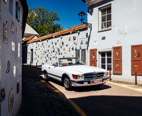 Retro kabrioleto nuoma Mercedes-benz Sl šventėms ir ne tik / Ernestas / Darbų pavyzdys ID 3385412