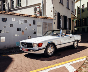 Retro kabrioleto nuoma Mercedes-benz Sl šventėms ir ne tik / Ernestas / Darbų pavyzdys ID 3385414