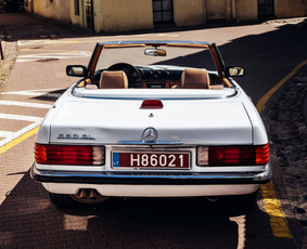 Retro kabrioleto nuoma Mercedes-benz Sl šventėms ir ne tik / Ernestas / Darbų pavyzdys ID 3385416