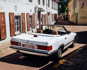 Retro kabrioleto nuoma Mercedes-benz Sl šventėms ir ne tik - Senovinių automobilių nuoma - 2 Senovinių automobilių nuoma - Retro kabrioleto nuoma Mercedes-benz Sl šventėms ir ne tik - 2