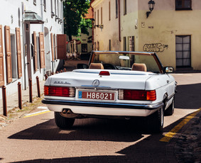 Retro kabrioleto nuoma Mercedes-benz Sl šventėms ir ne tik / Ernestas / Darbų pavyzdys ID 3385422