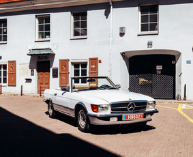 Retro kabrioleto nuoma Mercedes-benz Sl šventėms ir ne tik / Ernestas / Darbų pavyzdys ID 3385424