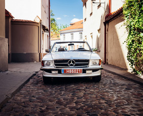 Retro kabrioleto nuoma Mercedes-benz Sl šventėms ir ne tik / Ernestas / Darbų pavyzdys ID 3385430