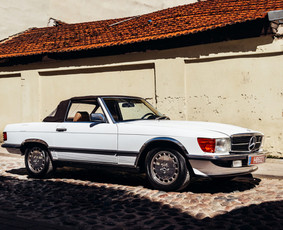 Retro kabrioleto nuoma Mercedes-benz Sl šventėms ir ne tik / Ernestas / Darbų pavyzdys ID 3385438
