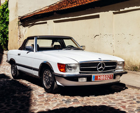 Retro kabrioleto nuoma Mercedes-benz Sl šventėms ir ne tik / Ernestas / Darbų pavyzdys ID 3385440