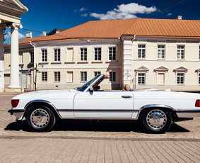 Retro kabrioleto nuoma Mercedes-benz Sl šventėms ir ne tik / Ernestas / Darbų pavyzdys ID 3385446