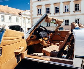 Retro kabrioleto nuoma Mercedes-benz Sl šventėms ir ne tik / Ernestas / Darbų pavyzdys ID 3385450
