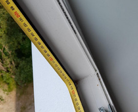 Buitinės paslaugos - Tinkliukas nuo uodų 117x70x2cm - 2