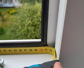 Buitinės paslaugos - Tinkliukas nuo uodų 117x70x2cm - 3