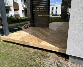 Terasų įrengimas, staliaus darbai / UAB Elit Partners / Darbų pavyzdys ID 3386126